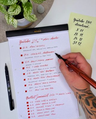 Máte rádi, když společné tvoření plánuji dopředu? ✨ Tak jsem se hecla a mám pro vás plán YouTube LIVE streamů až do konce...