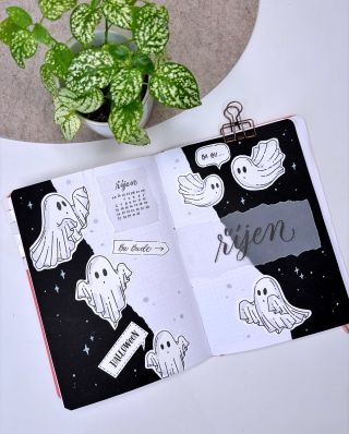 👻 Jak dopadl můj říjnový Bullet Journal? Včera jsme na YouTube LIVE tvořili úvodní layout pro listopad, ale napadlo mě, že...